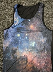 Galaxy mens tank